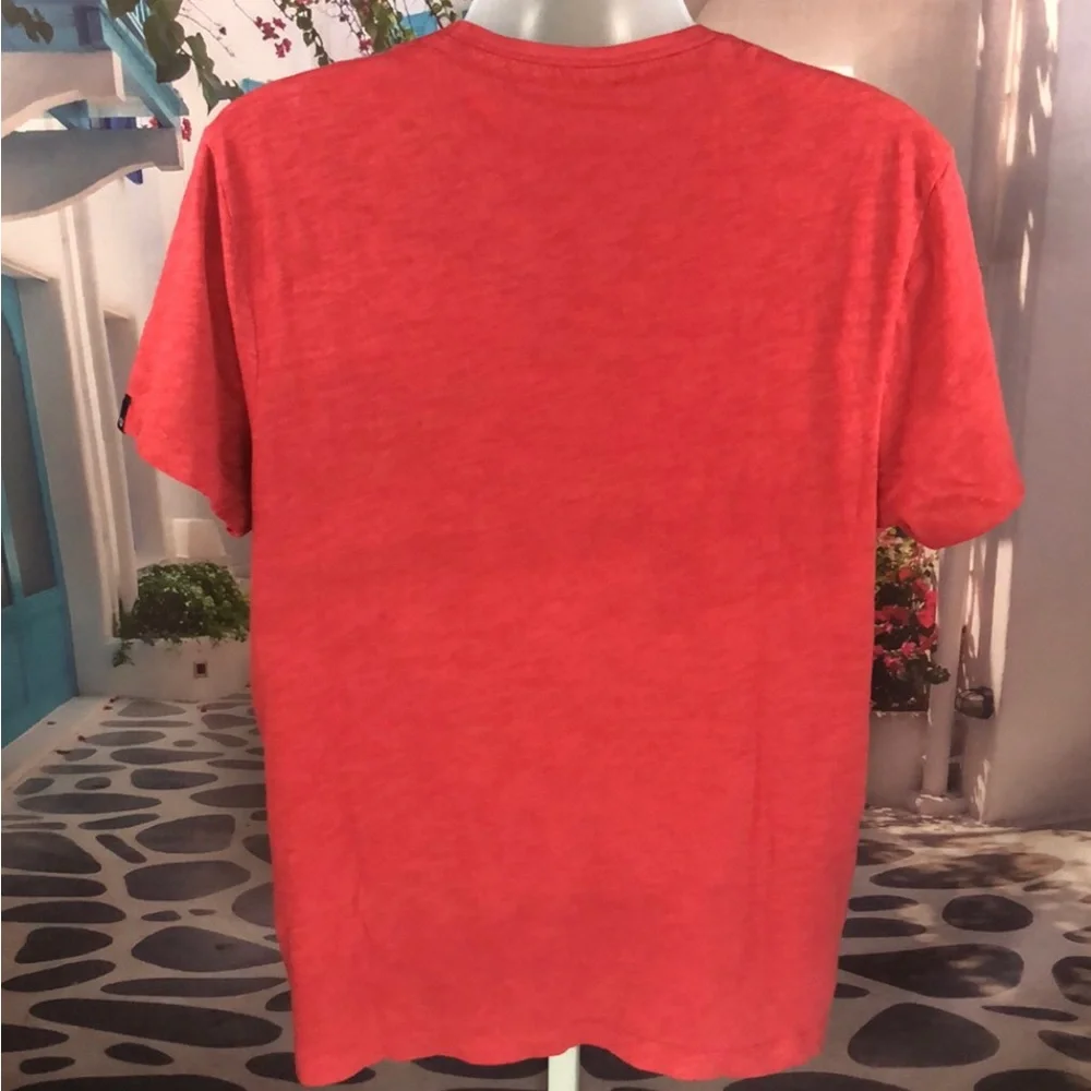 NWOT True Religion Red “World Tour” Skull Graphic T-shirt